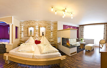 Junior Suite 'Cosy Dream' with whirlpool at Hotel Winzer