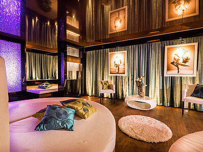 Kristall-Lounge im Emotion Spa des Wellnesshotel Winzer