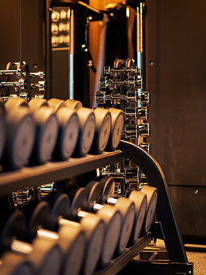 Moderner Fitnessbereich im Hotel Winzer für Wellness in Oberösterreich