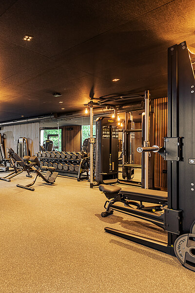 Moderner Fitnessbereich im Hotel Winzer für Wellness in Oberösterreich